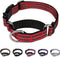 Martingale Dog Collars Reflective Nylon Dog Collar with Quick Release Buckle Adjustable Training No Slip Dog Collar (X-Small, Red)...