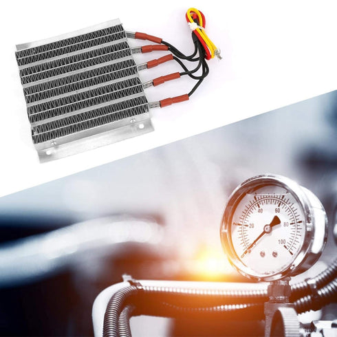 Jeanoko High Heat Conversion Rate Ripple PTC Heating Ripple Heater Constant Temperature Heating 1000W Power for Wax Melter Heater(48V 1000W)...