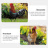 Yardwe 2pcs Chicken Rooster Yard Art Garden Stake Realistic Lifelike Hen Garden Poultry Statue Rooster Animals Sculpture for Yard Garden Lawn Outd...
