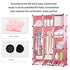 HOWDIA 3.6?cm?/?1.417? ABS Plastic Wire Cube Connectors (50?Pack) – Quick Snap-On Fit | Suitable for 4?mm Wire Grids, Small Animal Playpen & Mesh ...