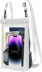 Universal Oversized Floating Waterproof Pouch with Lanyard,Underwater Dry Bag for iPhone 15 14 13 12 11 Pro Max XS XR X,Samsung Galaxy S24,Google ...