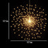 200 LED Starburst Sphere Lights,Firework Lights Battery Powered, Tent Chandelier Remote Control, Waterproof Hanging Lights for Gardens Courtyards ...