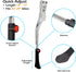Lumintrail Rear Mount Bike Kickstand Quick Adjust Height Bicycle Side Stand fits most 24” 26” 29" 700c...