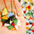 100 Pieces Triangle Glass Mosaic Tiles for Crafts, Bulk Mosaic Pieces Colorful Opaque Mosaic Crystal Chips Supplies for Mosaic Lovers DIY Mosaic P...
