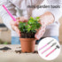 Mini Gardening Tools, 3Pcs Stainless Succulent Tools Kit Shovel Rake Trowel, 2 Colors Hand Shovel for Gardening for Indoor Small Plants, Succulent...