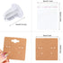 WILLBOND Earring Card Holder Jewelry Display Cards, Earring Backs and Self Sealing Bags Cellophane Bags for Earrings Necklace Jewelry Display (400...