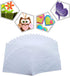 Jtnohx Soft White Felt, Flexible Felt Fabric for Toy Handwork, 1.4mm Thick 12"x12" Felt Sheets for DIY Craft and Sewing Projects...