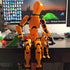 Lucky 13 Action Figures - (Assembly Completed) Titan 13 Action Figure, T13 Action Figure 3D Printed Multi-Jointed Movable,Desktop Decorations for ...