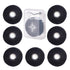 8Pcs/Pack Bamboo Charcoal Dental Flosser Mint Flavor Dental Floss Built-in Spool Flat Wire Replacement Core Dental Floss 50M Each(Comes with a Box...