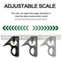 Nortools Combination Square Carpentry Tools with Metal-Body, Stainless Steel Blade Ruler, Accurate Woodworking Measure Square with Carpenter...