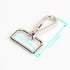 15 Pcs D Ring Swivel Lobster Claw Clasp, Push Gate Snap Hooks Trigger Clips(Silver, 1 inch)...