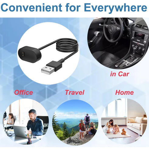 Compatible with Fitbit Inspire Charger, Replacement Inspire HR Charger Charging Cable for Fitbit Inspire, Inspire HR (Black)......