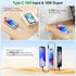 GIN FOXI Fast Charging Battery Case for iPhone 15 Pro Max/15 Plus, 8000mAh 15W Ultra Slim Charger Case Rechargeable Portable Extended Power Bank C...