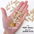 Sturdy Mini Clothes Pins for Photo, 150 Pcs 1 Inch Natural Wooden Clothespins with 33 FT Jute Twine, Small Clips for Crafts Display, Baby Shower G...