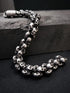 Skull Bracelet - BLACKSTATIC Collection - Premium Men's Vintage Punk Stainless Steel Biker Skull Bracelet....