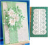 Flower Strip Frame Metal Die Cuts, Flower Lace Edge Cutting Dies Cut Stencils for DIY Scrapbooking Photo Decorative Embossing Paper Dies for Scrap...