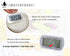 AEVETE Waterproof Digital Refrigerator Thermometer Large LCD, Freezer Room Thermometer with Magnetic Back, No Frills Easy to Read...
