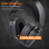 Arctis Pro Thicker Cooling Gel Earpads Compatible with Arctis Pro, Arctis 7/5/3/1, Arctis 9X, Arctis 7X, Arctis 7P, RIG 800 Series, ATH M50X, M40X...
