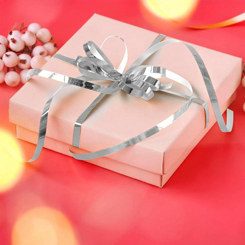 Unique 500 Yards Elegant Silver Curling Ribbon - 1 Roll Of Premium Plastic, Durable - Perfect For Every Occasion...