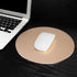 ProElife Premium Aluminum Metal Mouse Pad Mice Mat 8.66 inch (Round, Champagne Gold)...