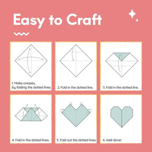 Japanese Origami Paper Set - 120 Sheets - Traditional 6x6 Folding Kit Featuring Floral, Animal, Aztec, Geometric Designs for Kids and Adults...