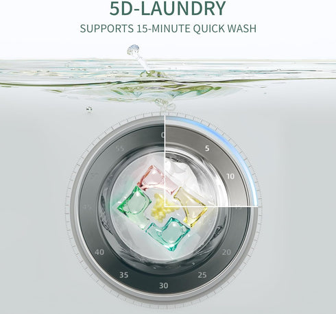Evershine Laundry Detergent Pods - Plant-Based, Hypoallergenic Laundry Pods - Ultra Concentrated, Stain Fighting - Fresh Scent (23 count 5D Laundr...