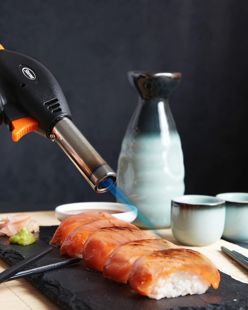 Sterno Butane Torch Lighter - Kitchen Blow Torch for Cooking With Automatic Safety Shut-Off Sensor - Compatible With Most Butane Fuel Canisters - ...