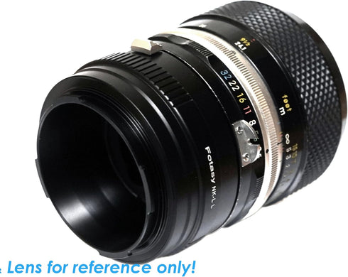 Fotasy NK F Mount Lens to L Mount Adapter, F Mount L Adapter, F Leica SL Adapter, F L Mount Adapter, Compatible with Panasonic S1 S1H S1R S4 S5 Le...