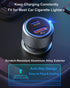 USB C Car Charger, OKRAY 36W Fast Charging Type C Car Phone Charger Dual Ports Cigarette Lighter Adapter with 6FT USB C to C Cable Compatible for ...