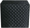 Bread Maker Cover, Cotton Quilted Diamond Stitching Bakeware Protector,Kitchen Toaster Appliance Dust Cover, Machine Washable(Black, 17"x11"x15")...