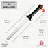 Seki Japan Chef Knife Sharpening Rod, 6 Inch, Durable Ceramic Honing Steel Knife Sharpener (150mm)...
