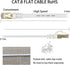 DEFACE Cat 8 Ethernet Cable 40 Ft Cat8 Internet Cable Flat Gigabit High Speed Shielded RJ45 LAN Cable for PS4, Xbox, Router, Modem, Gaming, White...