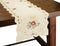 Golden Glow Embroidered Cutwork Christmas 16-Inch by 36-Inch Table Runner...