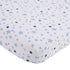 Little Love by NoJo Shine On My Love - Boy Stars Navy, Light Blue and White Fitted Crib Sheet...