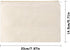 16 Pack Multi-Purpose Cosmetics Bag with Zipper Canvas Makeup Pouches Travel Toiletry Bag Pen Pencil Bag Blank DIY Craft Bag (M, Beige)...