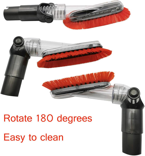 EZ SPARES Replacement Brush for Shark Vacuum Cleaner, Crevice Tool Soft Flexible Dusting Brush with PP Hair Anti-Static Use On Delicate Surface fo...