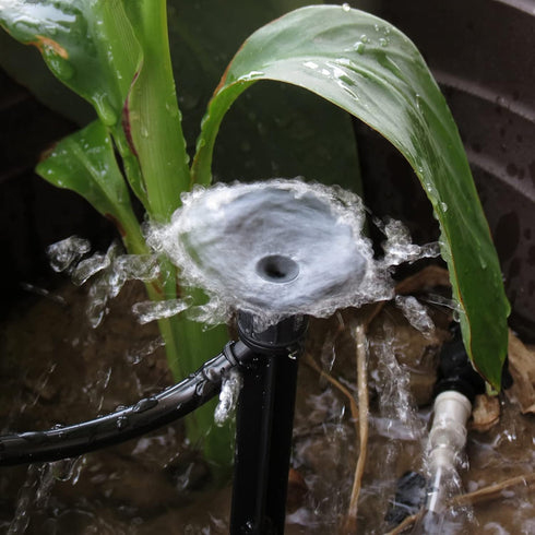Lxcom Lighting Irrigation Drippers Drip Emitters Micro Spray Adjustable 360 Degree Full Circle Pattern Water Flow Irrigation Drippers Drip System ...