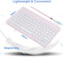 Bluetooth Keyboard and Mouse Combo,Rechargeable keyboard mouse combo,Ultra-Slim Portable Compact Wireless Mouse Keyboard Set for iPad/iPad Pro/iPa...