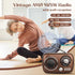Gelielim Portable Radio AM FM, Bluetooth Speaker Retro Radio, Support USB/TF Card, Rechargeable Battery Operated, Suitable for Indoor&Outdoor, Gif...