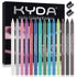 Ownest 14 Colors Eyeliner Pen Set,Pearl Eyeliner Kit Metallic Eyeliner Pencil Glitter Eyeliner for Women Eye Liner Professional Eye Makeup Set Col...