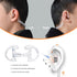 Replacement Earmold Earbud for Two Way Radio Air Acoustic Coil Tube Earpiece Headset?for Motorola Kenwood Baofeng Walkie Talkie Earpieces (Clear, ...