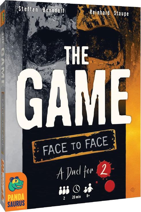 Pandasaurus Games The Game Face to Face Card Game | Two Player Strategy Game | Interactive Dueling Game | Fun Family Game for Adults and Kids | Ag...