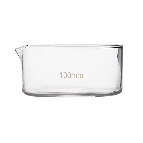 Borosilicate Glass Crystallizing Dish with Spout, Evaporation Dish (100mm), 300 ml Capacity...