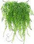 Artificial Hanging Vine, Weeping Willow Plastic Plants Greenery Leaves Fake Plant Faux Ivy Garland UV Resistant for Indoor Outdoor Garden Door Wal...