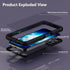 for Galaxy A25 5G Waterproof Case, Full Body IP68 Underwater Clear Protective Case Built-in Screen Protector Heavy Duty Shockproof Case for Men Wo...