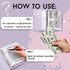 100 Envelopes Money Saving Challenge Book with Preprinted Numbers and Laminated Tracking Page - Easy & Fun Way to Save $5,050 in 100 Days, Money B...
