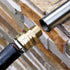 Garden Hose Fittings Connectors Adapter Solid Brass Repair male to male double male faucet leader coupler dual water hose connector(3/4" GHT Doubl...