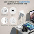 ROMECH Universal Travel Adapter, 5.6A Smart Power International Plug Adaptor AC Wall Charger for Global Travelling USA Europe EU UK AUS (Type C + ...