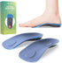 Plantar Fasciitis Arch Support Insoles - Welnove Work Boot Insole for Walking or Standing All days,3/4 Length Heel Pain Relief Insert for Flat Fee...