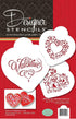 Be My Valentine Heart Set by Designer Stencils...